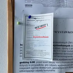 Zawiadomienie Poczty Polskiej o próbie doręczenia przesyłki poleconej. Nieodebrany list polecony wraca do nadawcy.