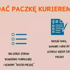 Jak zwrócić paczkę DHL? Zaczynamy nadanie paczki DHL klikając na stronę AlleKurier.pl, wpisać wagę, wymiary i kraj do którego będzie szła paczka.
