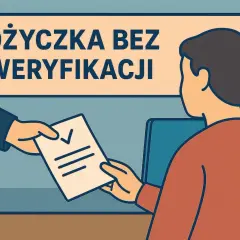 Szybka pożyczka bez sprawdzania zdolności kredytowej. Dokument z zaznaczonym polem przekazywany jest klientowi.