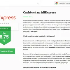 Cashback na AliExpress do 8.75% na Net Pocket. Kupuj taniej i zyskaj zwrot części pieniędzy.