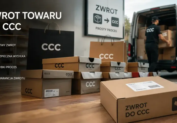 CCC: łatwy zwrot, szybki proces, gwarancja zwrotu. Ile czasu na zwrot? Sprawdź, jak prosto oddać towar do CCC.