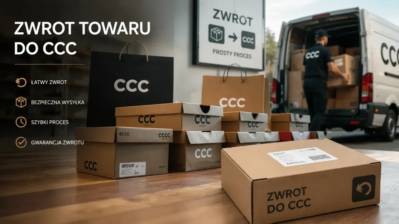 CCC: łatwy zwrot, szybki proces, gwarancja zwrotu. Ile czasu na zwrot? Sprawdź, jak prosto oddać towar do CCC.