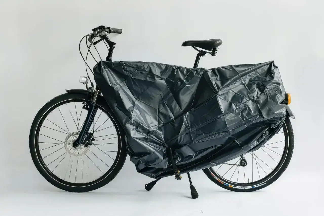 Rower w pokrowcu, gotowy do wysyłki DPD. Sprawdź cenę za transport roweru.