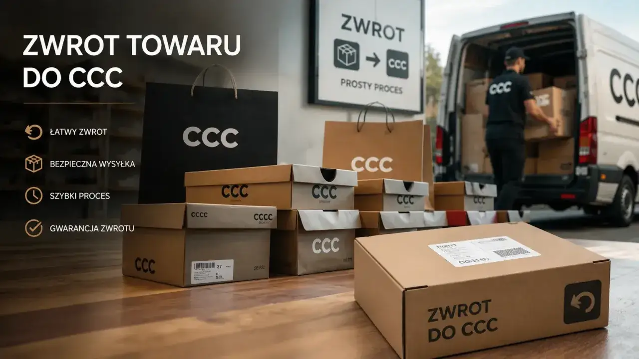 CCC: łatwy zwrot towaru, szybki proces, bezpieczna wysyłka. Ile czasu na zwrot? Wszystko jasne!