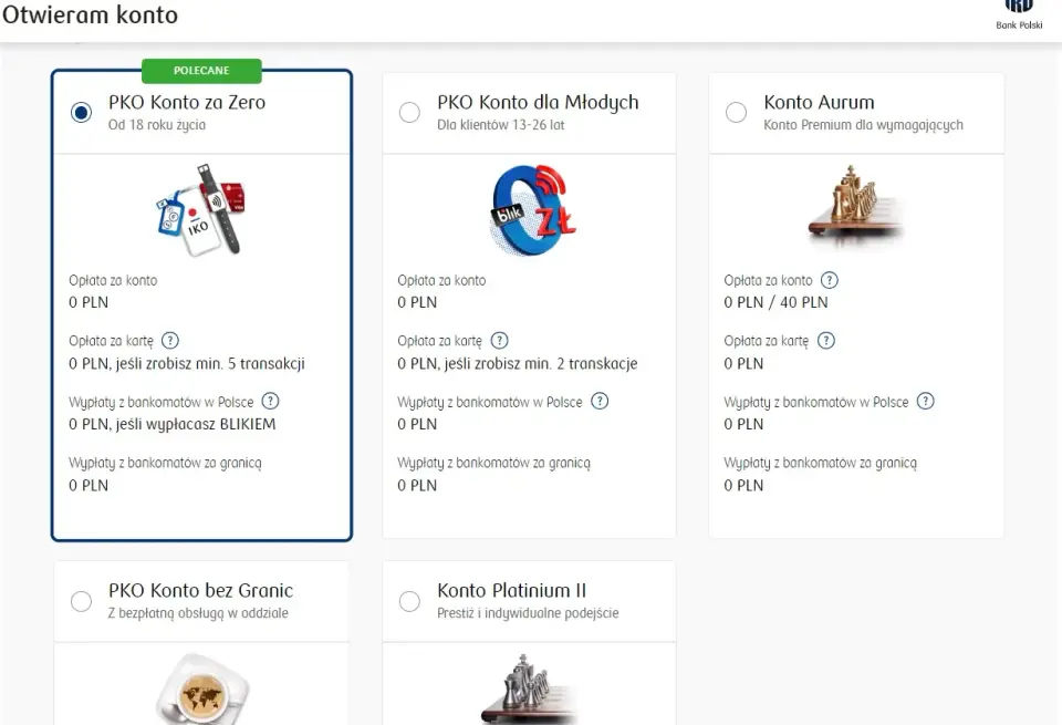 Konto Aurum w PKO BP - opłaty, warunki i dla kogo